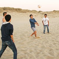 Volleyball at the Beach